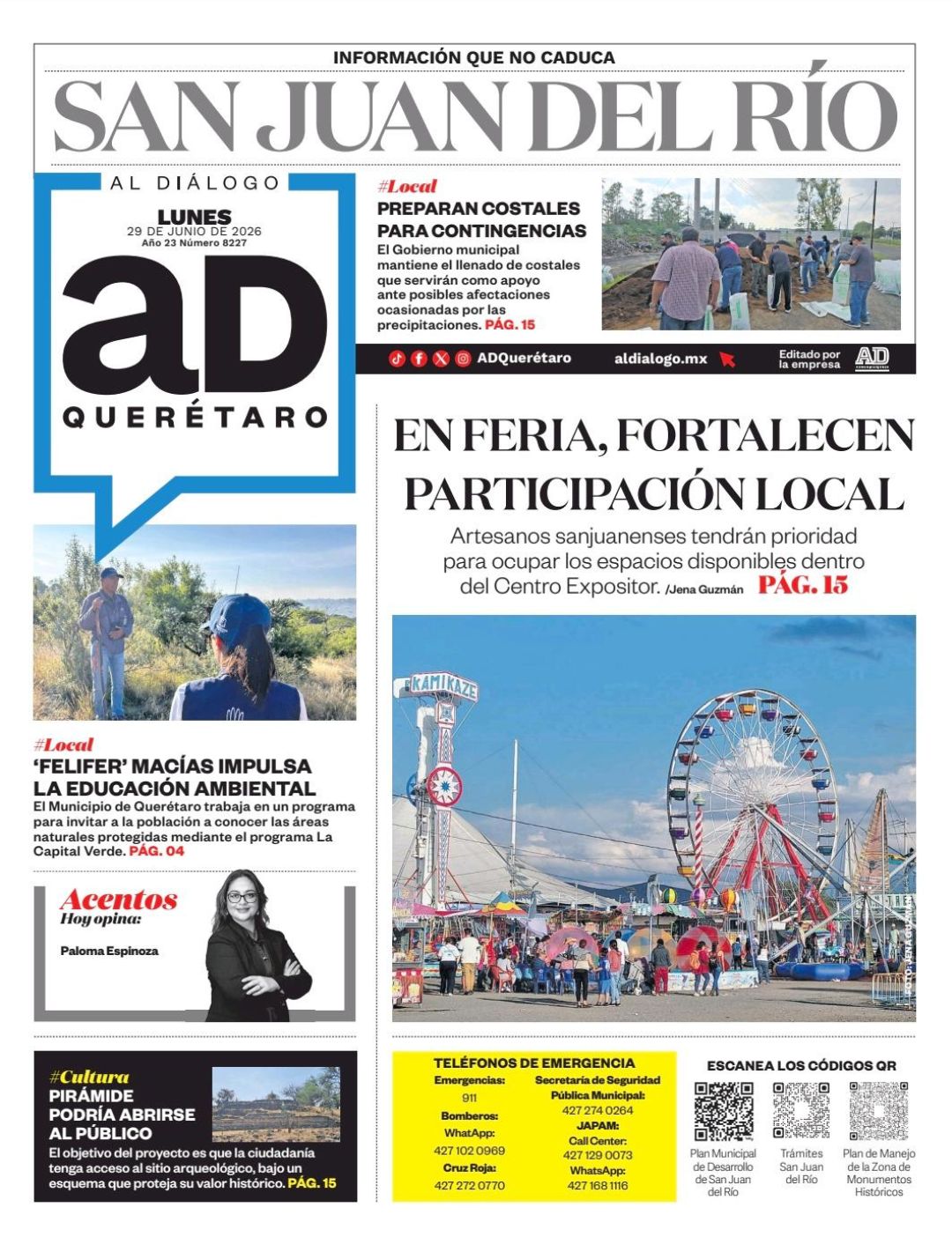 En feria, fortalecen participación local