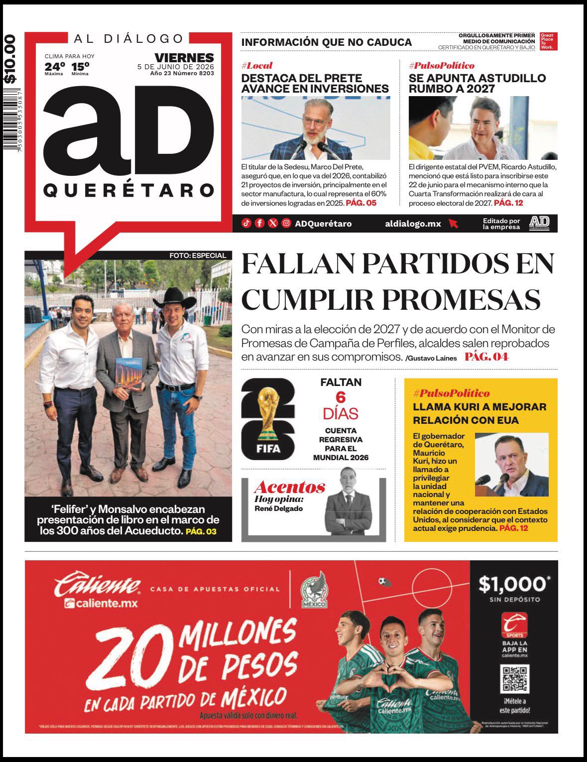 Fallan partidos en cumplir promesas