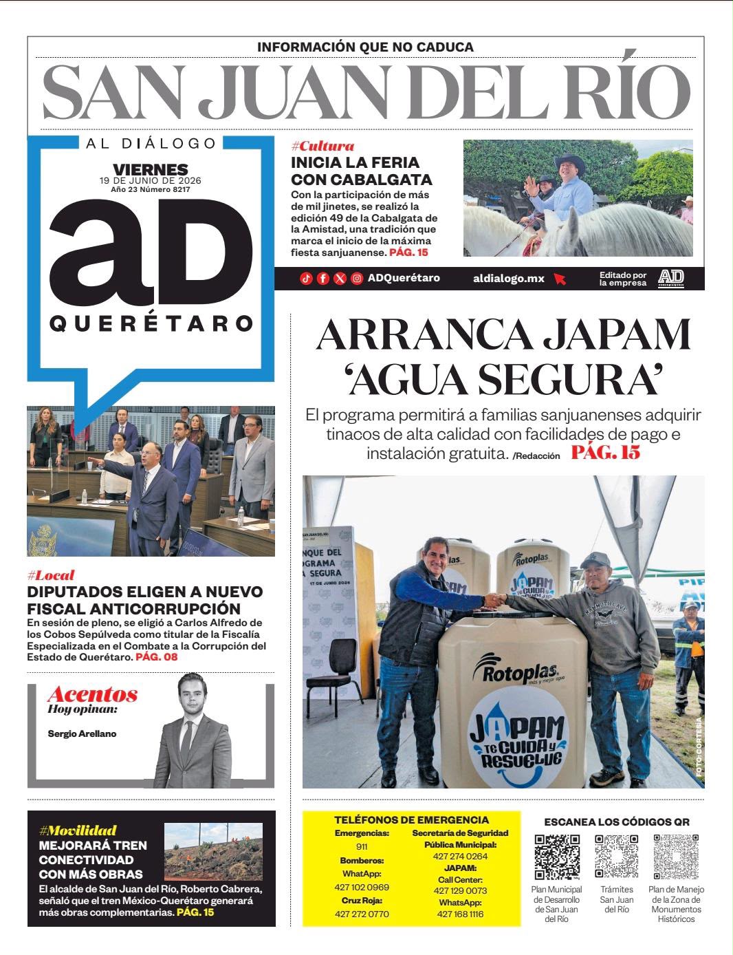 Arranca JAPAM  ‘Agua Segura’