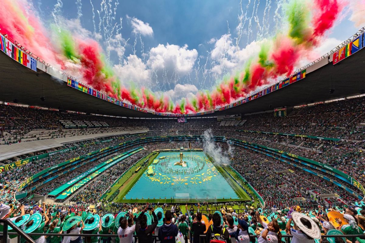 El Estadio Ciudad de México vivió una inauguración histórica al recibir su primer partido del Mundial 2026. Foto: Especial