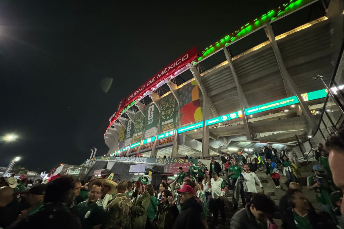 El Estadio Ciudad de México cerró su participación como sede del Mundial 2026 tras los octavos de final. Foto: Especial