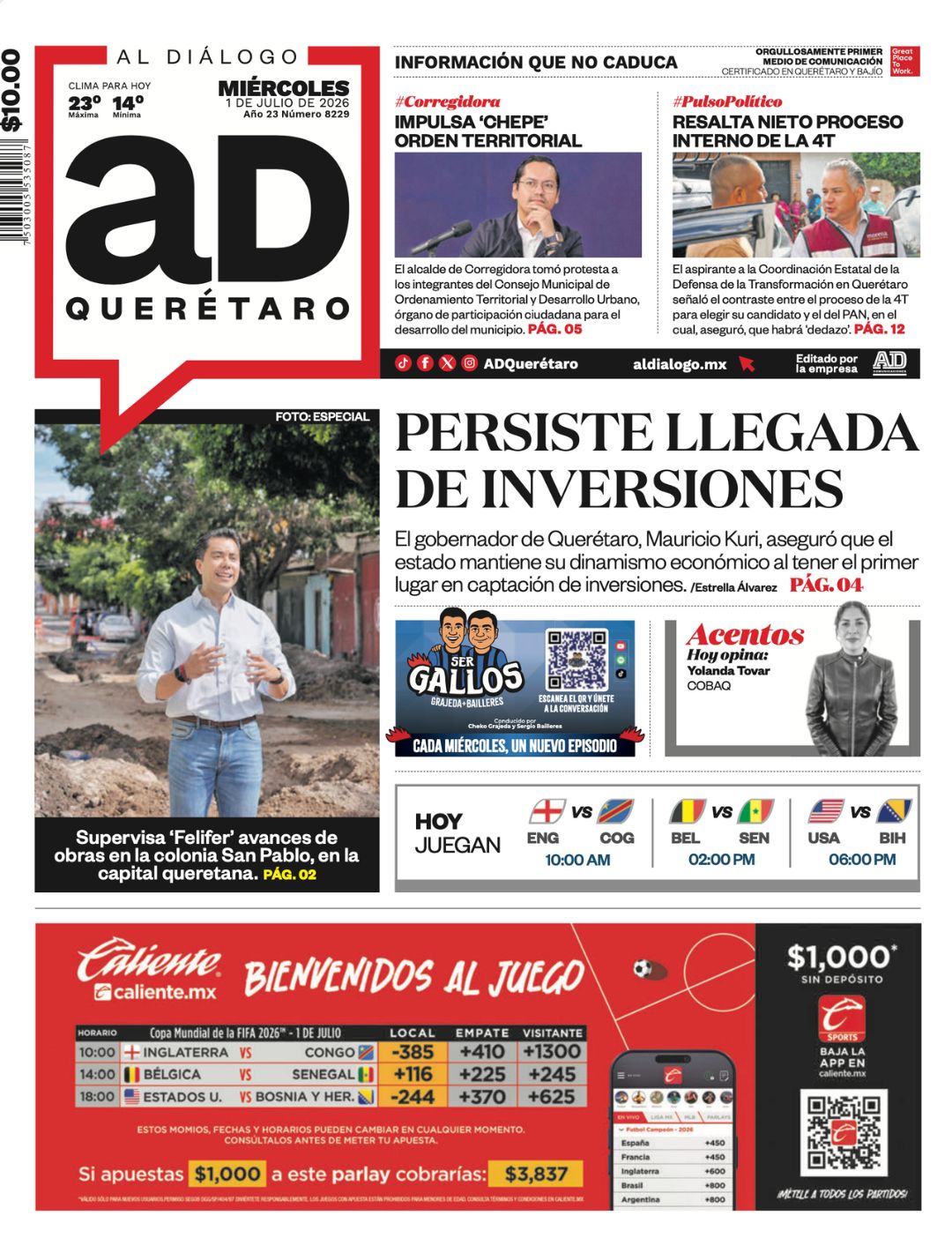 Persiste llegada de inversiones