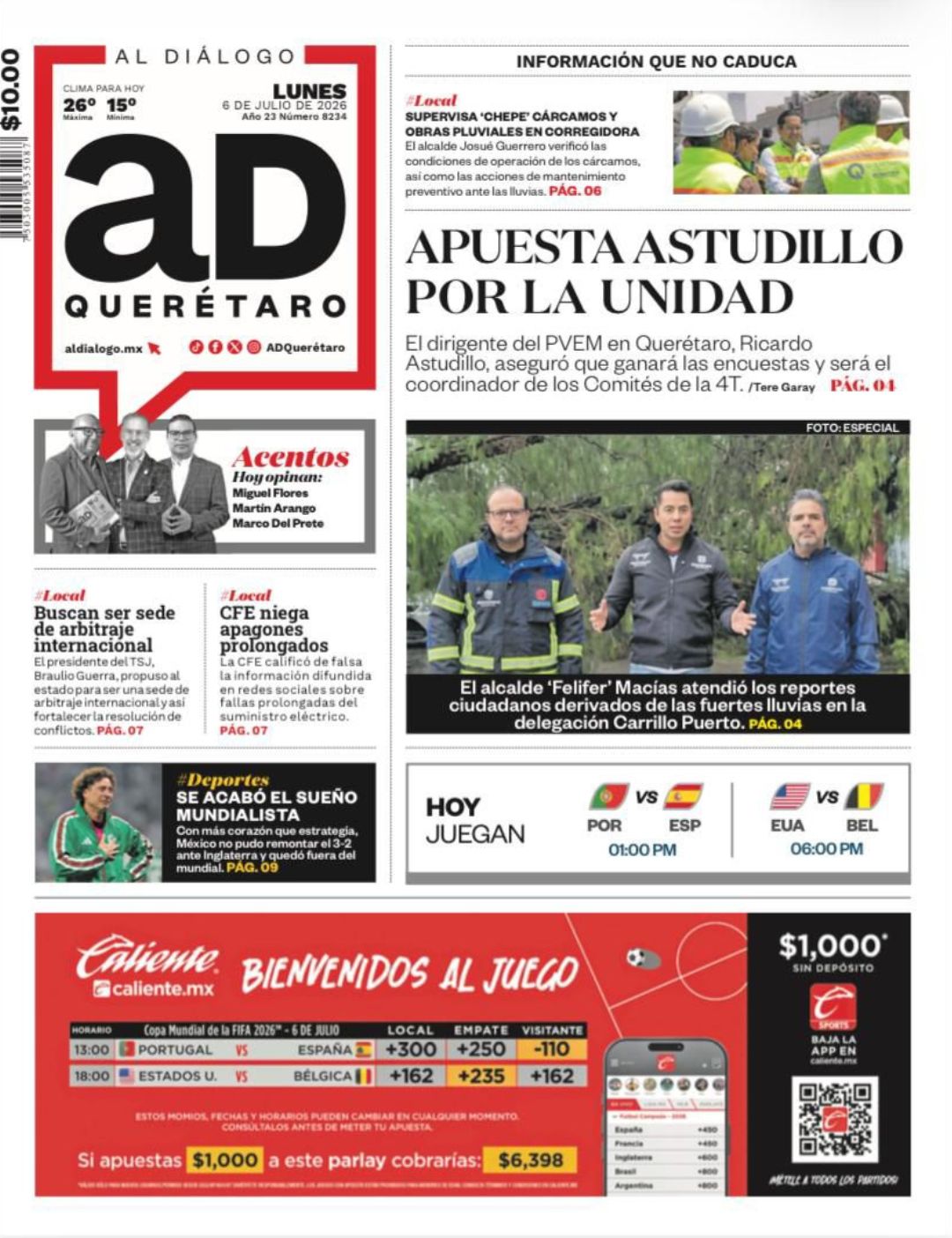 Apuesta Astudillo por la unidad