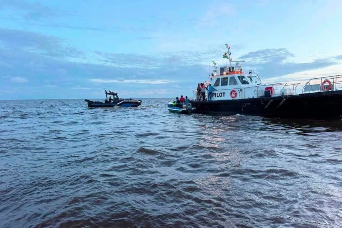 El ferry MV Pariam cubría la ruta entre Georgetown y Port Kaituma. Foto: Especial