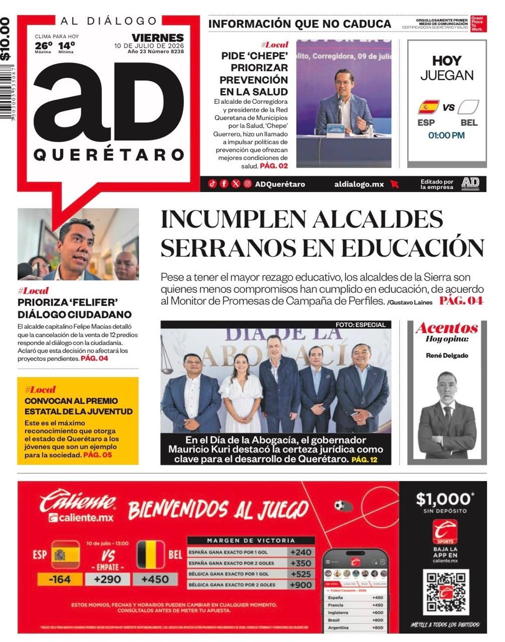 Incumplen alcaldes serranos en educación